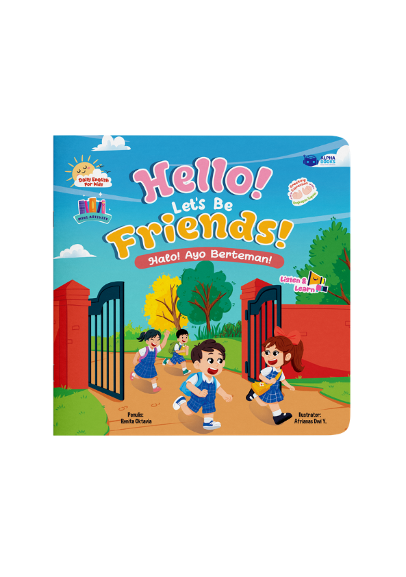Hello, Let’s Be Friends! Halo! Ayo Berteman!